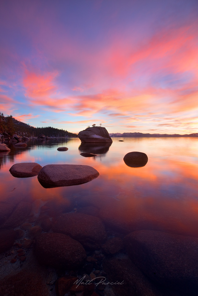 Bonsai Rock Lake Tahoe