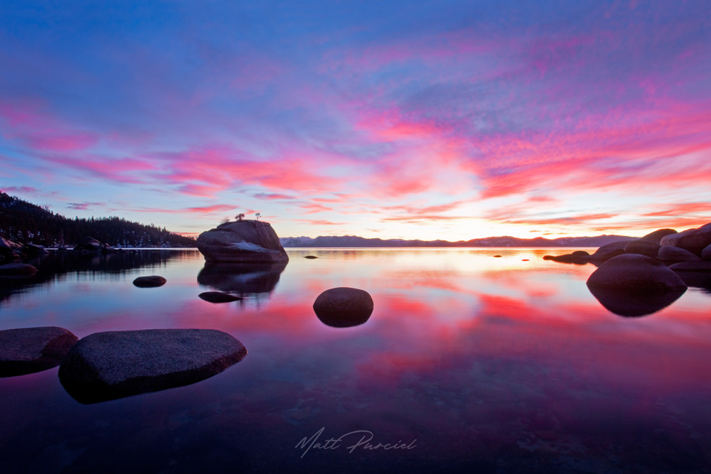 Sunset at Lake Tahoe